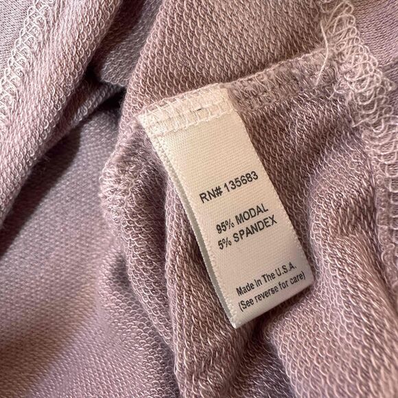 LeMarche By Naked Princess Pink Long Sleeve Tie Detail Sweater Size Petite - Picture 6 of 6